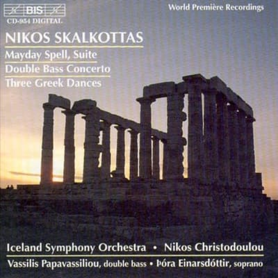 Vassilis Papavassiliou, Iceland Symphony Orchestra - Mayday Spell/Double Bass Concerto/Three Greek Dances (CD)