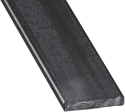 Gelamineerde Staalplaat 10x4 mm, 1 Meter Lang