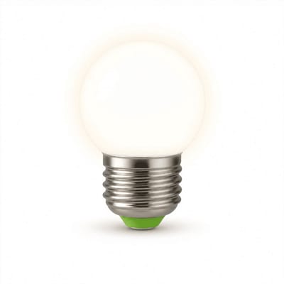 1x Globe G45 Spaarlamp E27 - 5W - Warm Wit Licht (2700K) - 800 lm - 10 jaar - Niet Dimbaar - Bespaar op energiekosten
