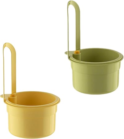 2 Stuks Afvoer Mandjes voor de Keuken, Hangende Afvoeroplossing, Zelfreinigend en Voorkomt Verstoppingen, Ideaal voor Keukenopslag en Organisatie
