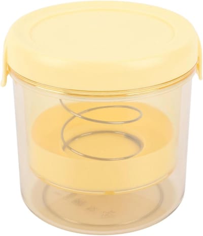 Yoghurtzeefmaker - Keuken Gadget - Dikke Yoghurt Maken - Efficiënte Filtratie - 13.5 x 13.5 cm - Geel