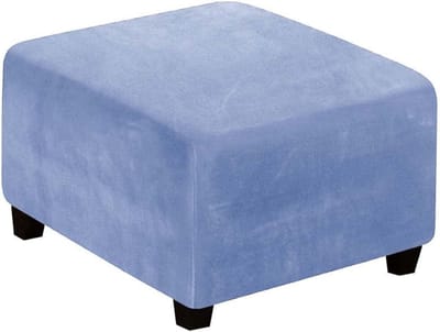 Poef Hoes - Ottomaanse Cover - Meubel Beschermen - Rekbare Stof - 36 x 36 cm - Effenn #4