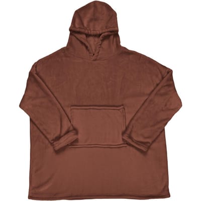 Casa di Elturo Flanellen fleece oversized hoodie plaid - one size