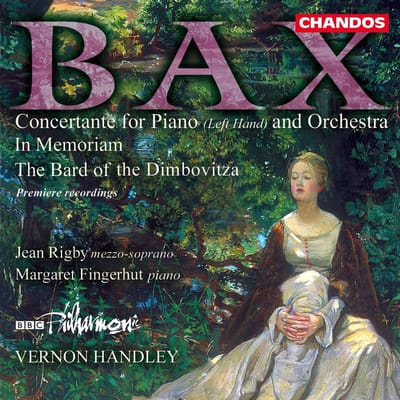Jean Rigby, Margaret Fingerhut, BBC Philharmonic Orchestra - Bax: Bard of Dimbovitza | In Memoriam | Concertante for Piano (CD)