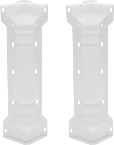 Betonmal Romeinse Kolom - Gips Vorm - Tuin Decoratie - Herbruikbare Vorm - 63x15cm - Wit