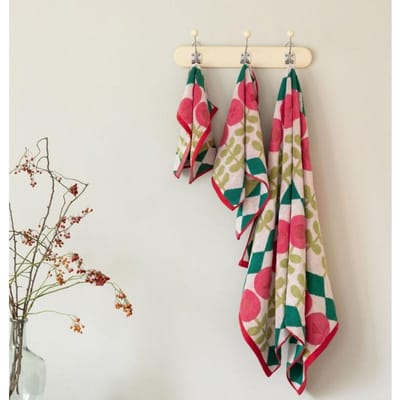 Nieuwste Diamantkleurige Gebreide Handdoeken Gekamd Katoen Modieuze Combinatie Puur Katoen Washandjes Handdoeken 35 * 76