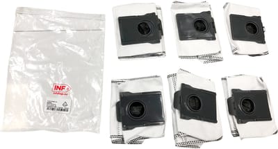 Stofzuigerzakken voor Dreame X40 - 6-pack (Wit)