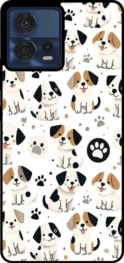 Smartphonica Telefoonhoesje Geschikt voor Motorola Edge 30 Fushion / Moto S30 Pro met honden opdruk - TPU backcover case dog design geschikt voor Motorola Edge 30 Fushion;Motorola Moto S30 Pro
