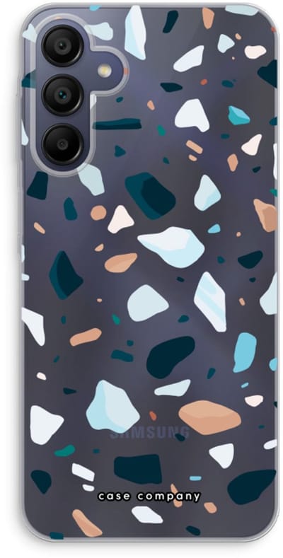 Case Company® - Hoesje geschikt voor Samsung Galaxy A15 hoesje - Terrazzo N°13 - Soft Cover Telefoonhoesje - Bescherming aan alle Kanten en Schermrand