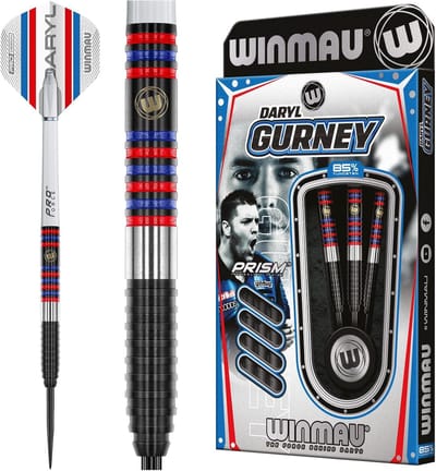 Dartpijlen Set - Professionele Darts - Precisie Werpen - 85% Tungsten Materiaal - 23 Gram - Zwart Blauw Rood