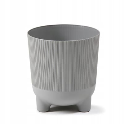 Lamela Aria Jumper Serie - Bloempot - Lichtgrijs - Op Nootjes - 18 cm