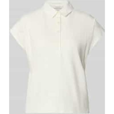 poloshirt in loose fit van puur katoen