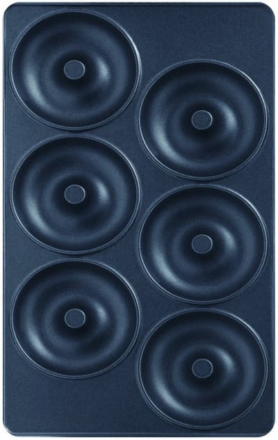 Tefal Snack Collection XA801112 - Donut Platen - Geschikt voor Snack Collection - Non-Stick Coating - Accessoire
