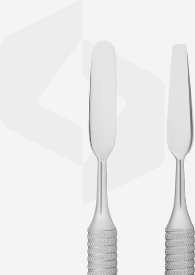 Staleks Manicure/Pedicure pusher SMART 60 TYPE 1 plat recht en plat afgerond blad (Spatula)