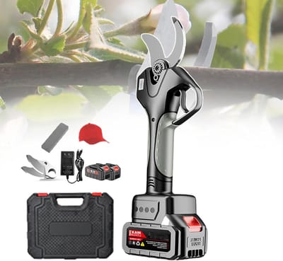 Snoeischaar 21v 2.0ah / Elektrische Tuinschaar Met Telescopische Steel/Accu-Boomsnoeischaar/Elektrische Schaar Voor Planten, Tuinieren, Trimmen