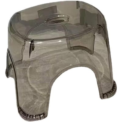 Plastic Kruk Stevig Lichtgewicht Antislip Bodem Huishoudelijke Kleine Kruk voor Badkamer Entree Woonkamer S gray