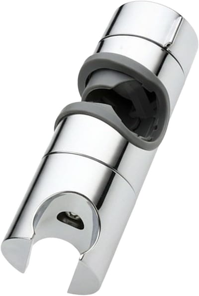 Handdouchehouder - Douchekop houder - Comfortabel Douchen - 360° Draaibaar - 18-25 mm - Zilver