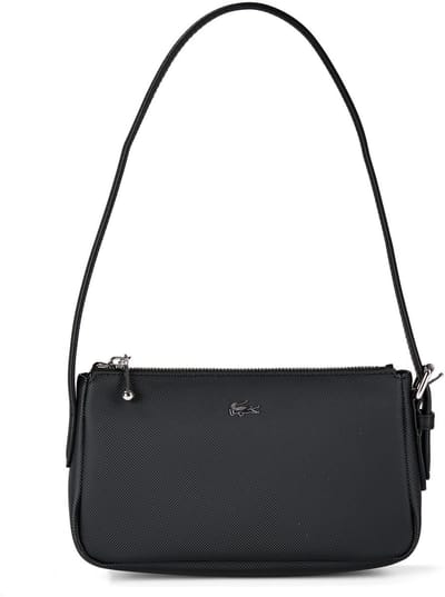 LACOSTE schoudertas Daily City Shoulder Bag Noir zwart