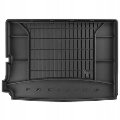 Rubber Kofferbakmat met Organizer Functie – Geschikt voor PEUGEOT 5008 II vanaf 2017 – TPE Rubber – Anti-slip – Hoge Rand 5 cm