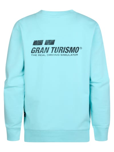 Petrol Industries - Jongens Comfortabele Sweater Gran Turismo Velocity - Blauw - Maat 104
