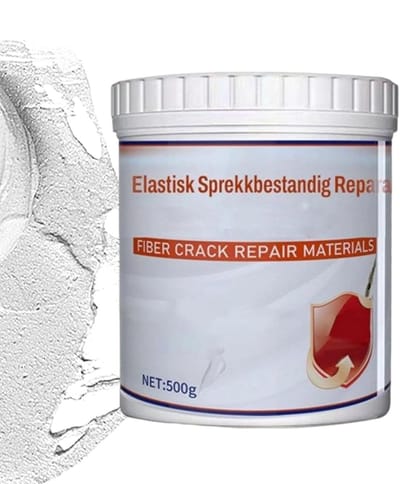 Muurreparatiepasta - Gipsplamuur Gatenvuller - Snelle Wandreparatie - Waterdicht Sneldrogend - 500 gram