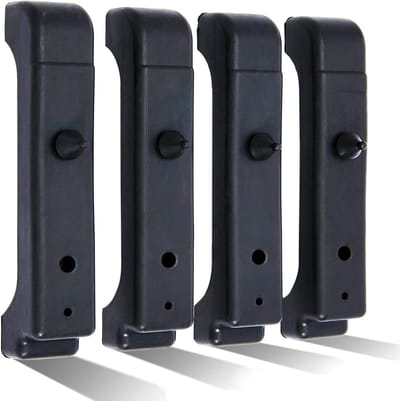 Radiator Isolator Pads - Motorsteun Kussens - Motor Koeling - Duurzaam Rubber Materiaal - 4 Stuks - Zwart