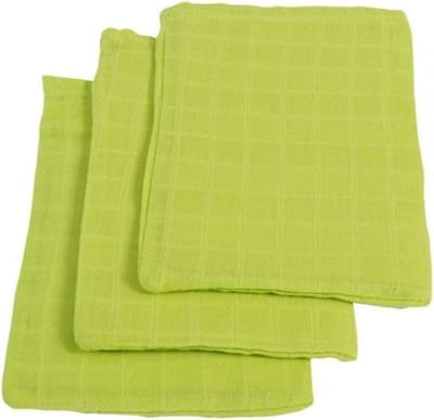 Jollein - Hydrofiel washandje (3pack) - Lime