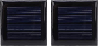 Set van 2 Mini Zonnepanelen voor Doe-Het-Zelf Elektronica en Opladers