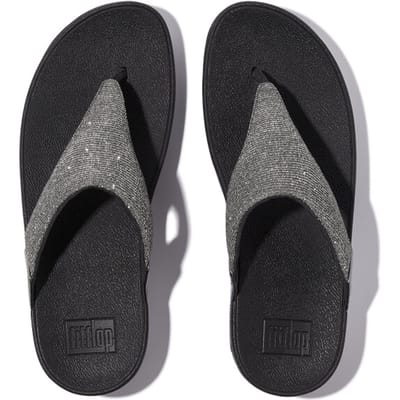 FitFlop Lulu Shimmerlux Toepost Teenslippers Dames