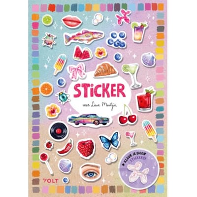 Sticker Met Lieve Merlijn - Lieve Merlijn van Eijden