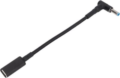 100W Type C Naar DC 4.5x0.6mm Power PD Oplaadkabel - USB C Naar DC Adapter - Laptop Oplaadadapter .