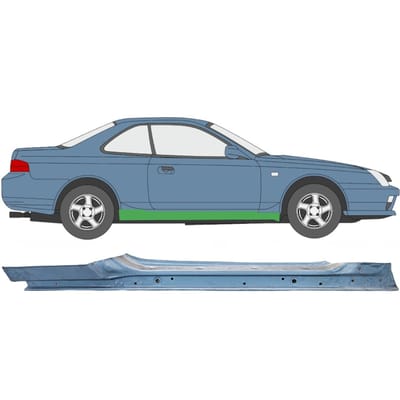 Volledige dorpel voor Honda Prelude 1996-2001 / Rechts