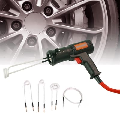 Inductie Heater Kit - Metaal Verwarmer - Roestige Bouten Verwijderen - Vlamloze Verwarmingstechniek - 1500W - Grijs