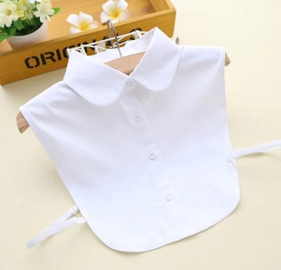 Actie4you® - Losse kraag - Blouse kraagje - Nep los kraagje – Nep Kraagje – Ronde kraag - Wit