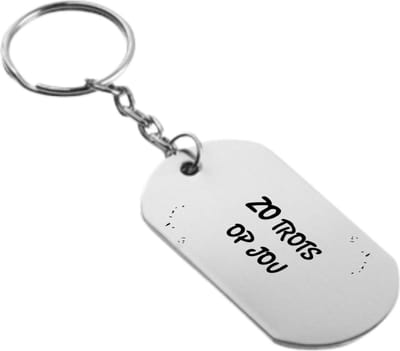 Akyol - zo trots op jou sleutelhanger - Zo trots op jou - zo trots op jou cadeau geschenk compliment - zo trots op jou cadeau geschenk compliment - 54 x 29mm