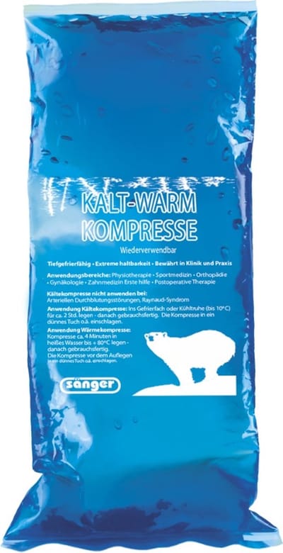 Sänger - ColdPack - HotPack - koude/warmte kompressen - 12 x 29 cm