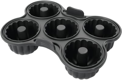 Set van 2 Mini Bakvormen voor Airfryer, Herbruikbare Siliconen Mallen, Antiaanbaklaag, 21×16×5 Cm