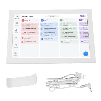 Dailygoods - Digitale Familiekalender en Planner met Touchscreen