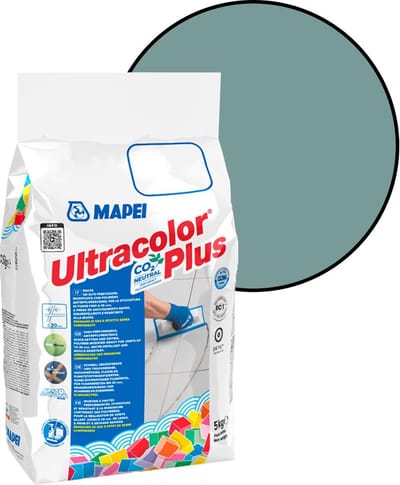 MAPEI Ultracolor Plus Voegmortel - Waterafstotend & Schimmelwerend - Kleur 177 Sage - 5 kg