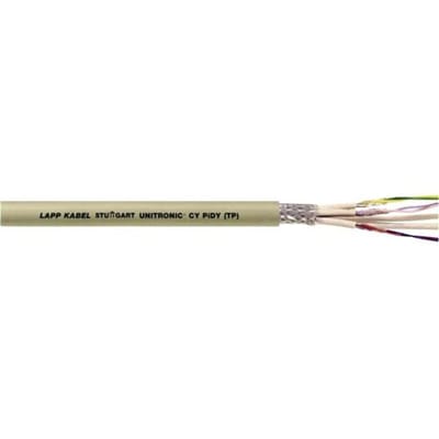 LAPP 12452/100 Aansluitkabel ÖLFLEX® 540 P 2 x 0.75 mm² + 2 x 0.75 mm² Geel 100 m