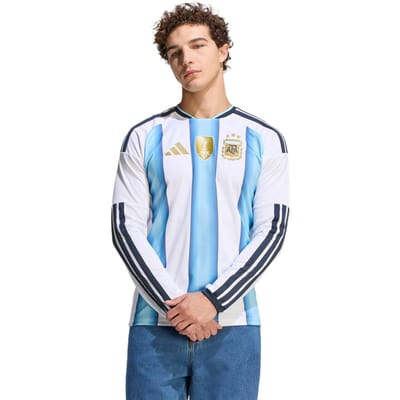Adidas Argentina Truien/Replica's Heren - Wit - Maat M - Poly Mesh