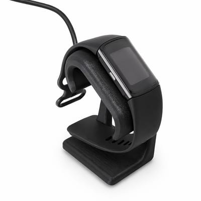 Oplaadstandaard Geschikt voor Fitbit Charge 6 – Oplader Dock Houder – Anti-slip Design – Kabelmanagement – Compact Bureau Accessoire