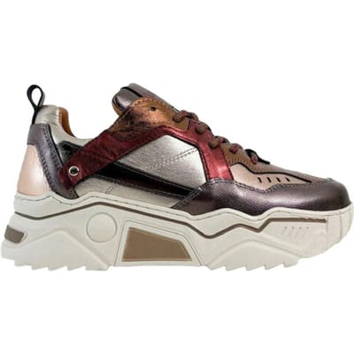 DWRS Pluto bordeaux brown sneakers
