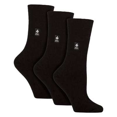 3-Pack Dames Thermosokken Warme Winter Crew Sokken met Geborstelde Binnenkant