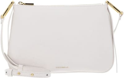 COCCINELLE Leren Schoudertas Magie Mini Bag Blanco Crème