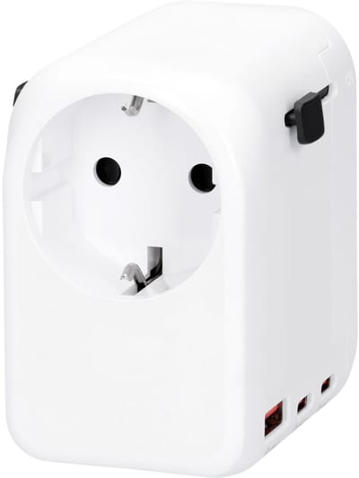 Mobiparts Universal World Travel Charger - Wit