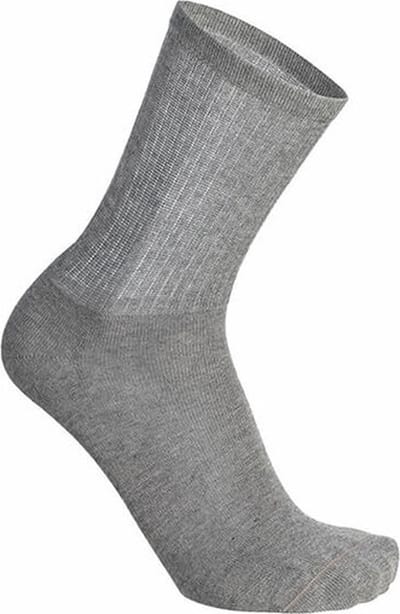 Skafit Plus zilversokken maat S (35-37) - licht grijs - warme sokken - antibacterieel – vocht regulerend – temperatuur regulerend – koude voeten - voetschimmel – naadloos