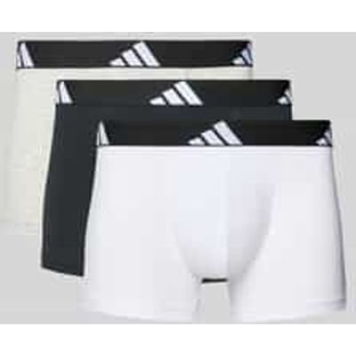 adidas Sportswear 3PK Trunk - Active Flex Cotton - Onderbroek Mannen - zwart/wit/grijs gemêleerd