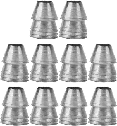 10 Stuks Cirkelwiggen voor Houtsplijters - Vervangende Wiggen voor Hamer en Gereedschap, Duurzame Stalen Accessoires voor Efficiënt Houtsplijten