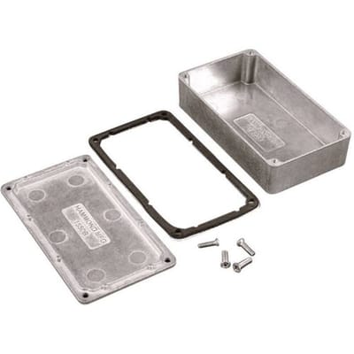 Hammond Electronics 1550WP Universele behuizing 80 x 55 x 25 Aluminium Aluminium 1 stuk(s)
